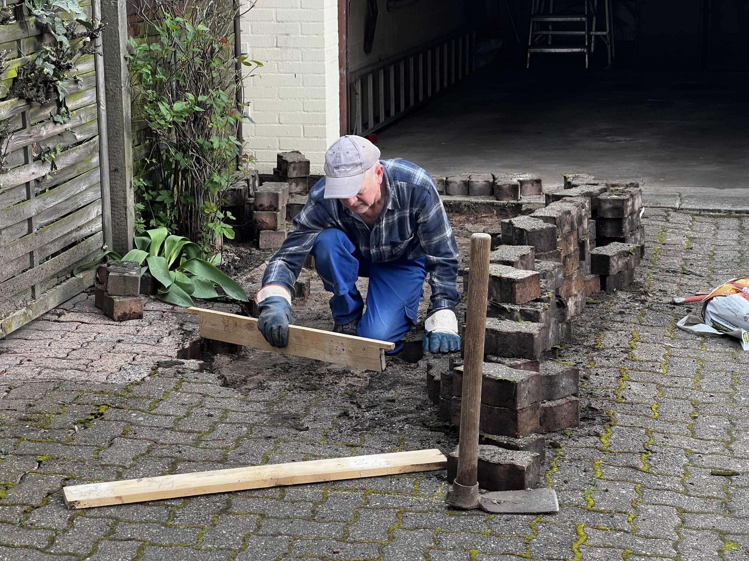 Garageneinfahrt Neu Pflastern